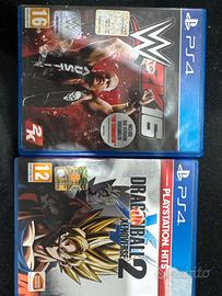 Ps4 giochi dragonball piu w2k