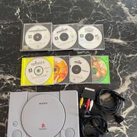 Sony PlayStation 1 + 7 Giochi Originali