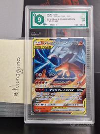 Reshiram Charizard GX 016/173 TAGTEAM PSA 9 