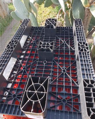 pedane in plastica 120x80 rinforzate 