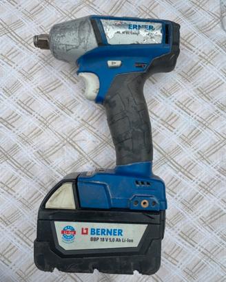 Avvitatore a impulsi 18 Volt Berner come Milwaukee