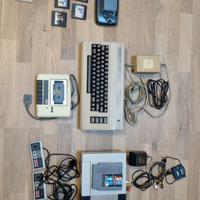 Commodore 64 + Game Gear + NES in BLOCCO