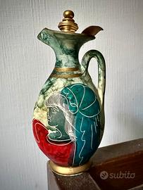 Ampolla profumo vintage ceramica greca Tipo Coco C