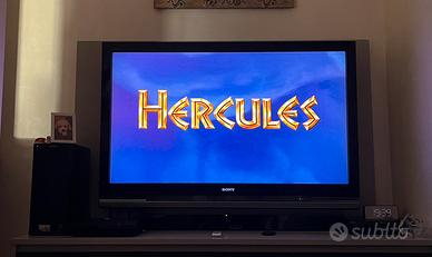 TV Sony 52” + Soundbar Panasonic con Subwoofer