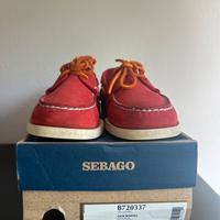 Sebago Docksides rosse