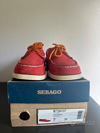 Sebago Docksides rosse