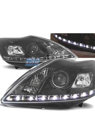 FARI DIURNE FORD FOCUS II RESTYLING 08-10 CROMATI 