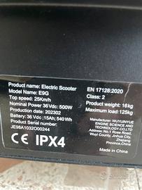 Monopattino elettrico