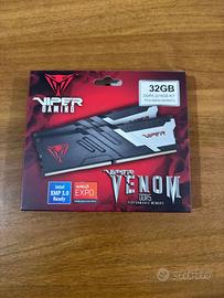 RAM 32GB DDR5 Patriot Viper Venom(2x16GB) 6000MT/s