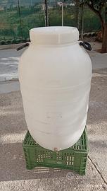 Fusto per alimenti in plastica 100 LT 