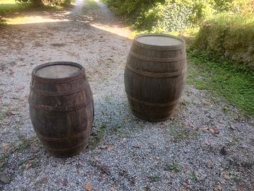 botti in legno vino
