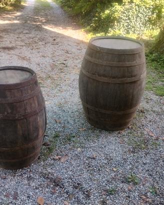 botti in legno vino