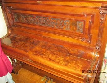 Pianoforte Gebr;Perzina Schwerin 3 pedali