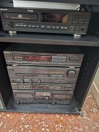 Stereo con casse CD e Cassette Sony