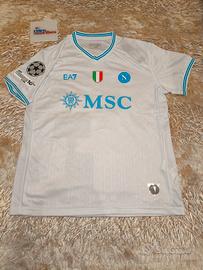EA7 maglia calcio Napoli away Champions League 
