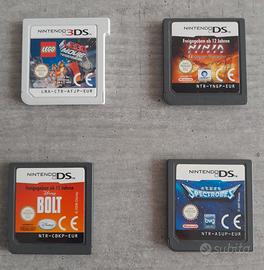 NINTENDO 3DS SET DI QUATTRO GIOCHI 