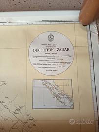 Carte nautiche vecchie Jugoslavia