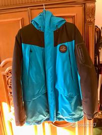 Giacca vento timberland cappotto blu XXL