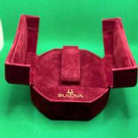 scatola per orologi bulova vintage