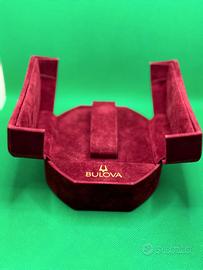 scatola per orologi bulova vintage