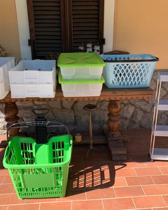 Contenitori in plastica anche per alimenti