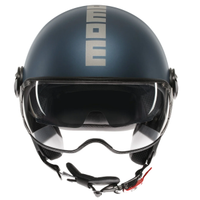 CASCO MOMO FGTR EVO E2206 MATT AVIO / SILVER