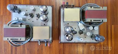 Amplificatori (Pre+Finali) valvolari + kit valvole