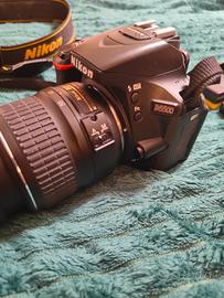 Nikon D5500 + 18-55 pronta all'uso, 8500 scatti.