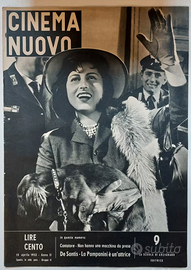 Cinema Nuovo n. 9 del 15 aprile 1953 Anna Magnani