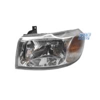 FANALE SINISTRO FORD TRANSIT 00-06 CON FONDO CROMA