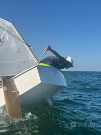 Optimist Faccenda ITA 406 con vela