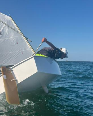 Optimist Faccenda ITA 406 con vela