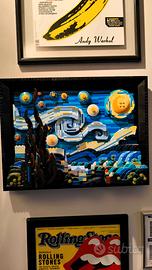 LEGO VAN GOGH Montato da parete