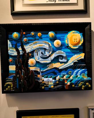 LEGO VAN GOGH Montato da parete