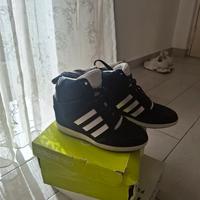 Scarpe Adidas Neo originali nere e bianche 