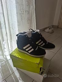 Scarpe Adidas Neo originali nere e bianche 