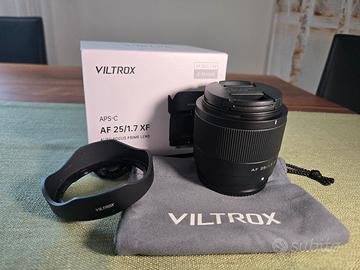 Viltrox 25mm f 1.7 Garanzia