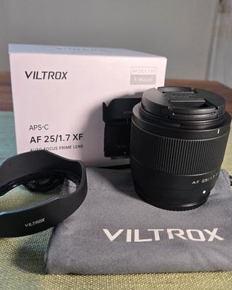 Viltrox 25mm f 1.7 Garanzia