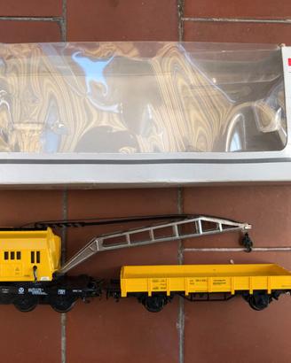 trenini MARKLIN carro gru 4671 + appoggio 4471