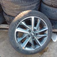 1 CERCHIO SINGOLO -HYUNDAI I30 BICOLOR 17P