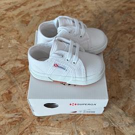 Scarpe bambino Superga bianche n. 20
