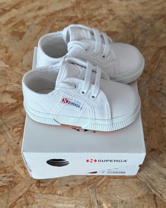 Scarpe bambino Superga bianche n. 20