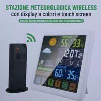 Orologio Stazione Meteo Wireless Touch Screen