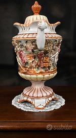 Vaso coppa capodimonte
