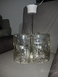 lampadario mazzega anni 70 design mod 911