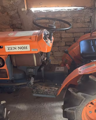 Trattorino Zen-Noh (Kubota) 4WD con Frese Agricole
