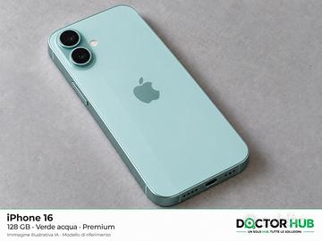 APPLE iPhone 16 128GB Verde | batteria 93%