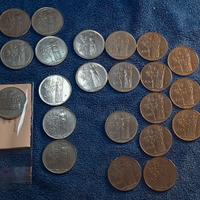 22 monete storiche 100 Lire Minerva
