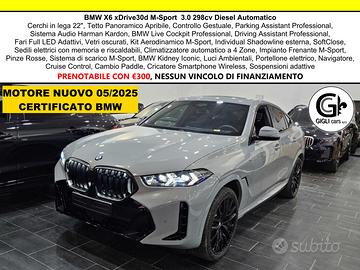 BMW X6 30d xDrive M-Sport PRO Tetto Navi 360° C22