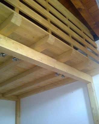 Soppalco in legno